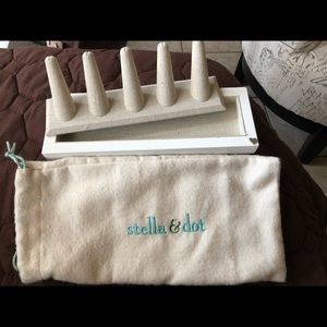 Stella and dot ring displayed